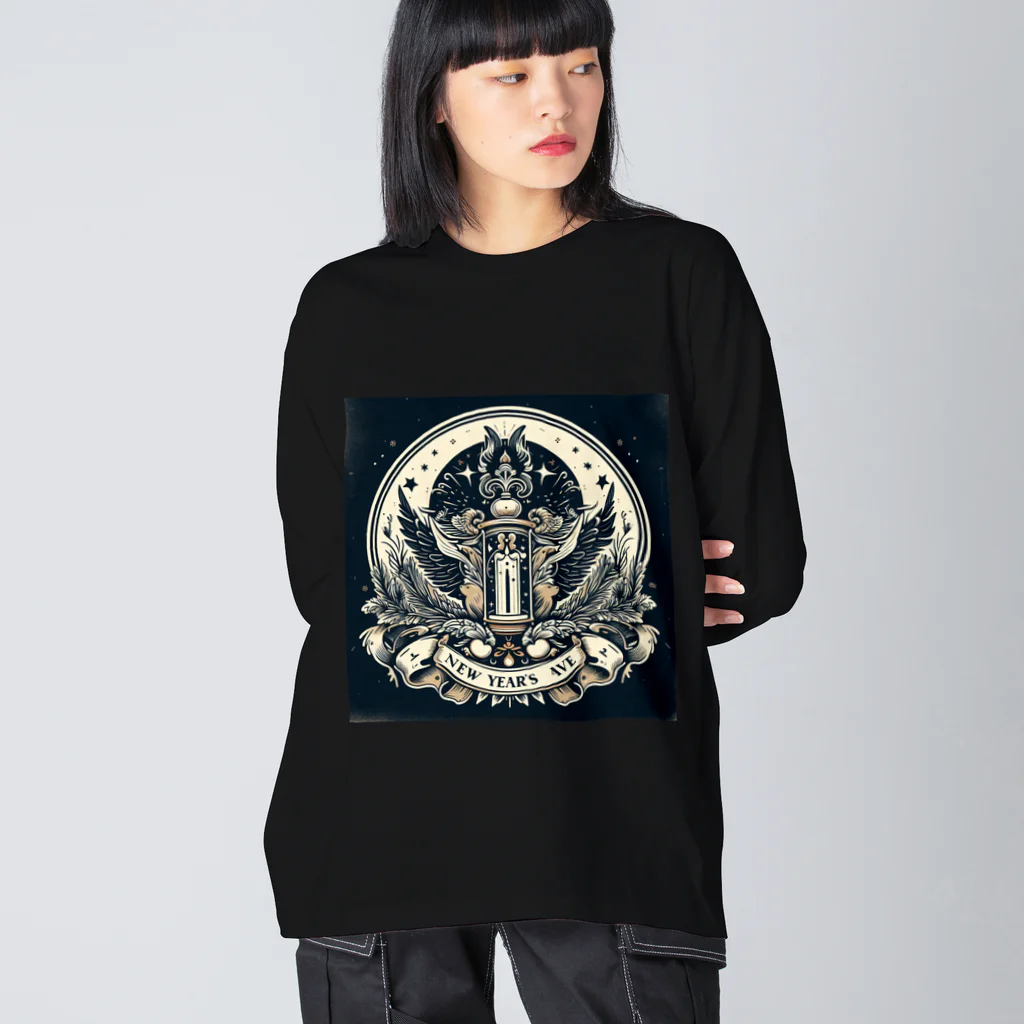 onigorosiの輝く夜のエンブレム Big Long Sleeve T-Shirt