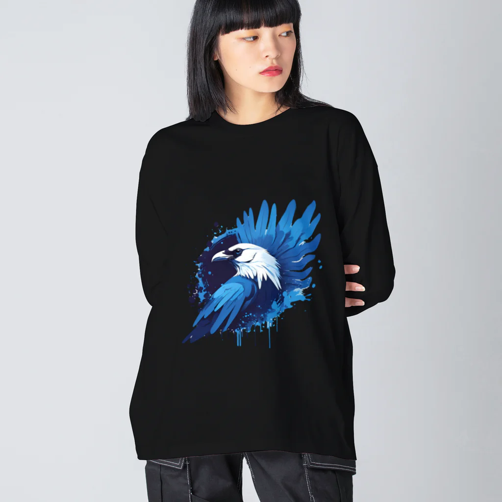 Megurimeguの青い鳥 Big Long Sleeve T-Shirt