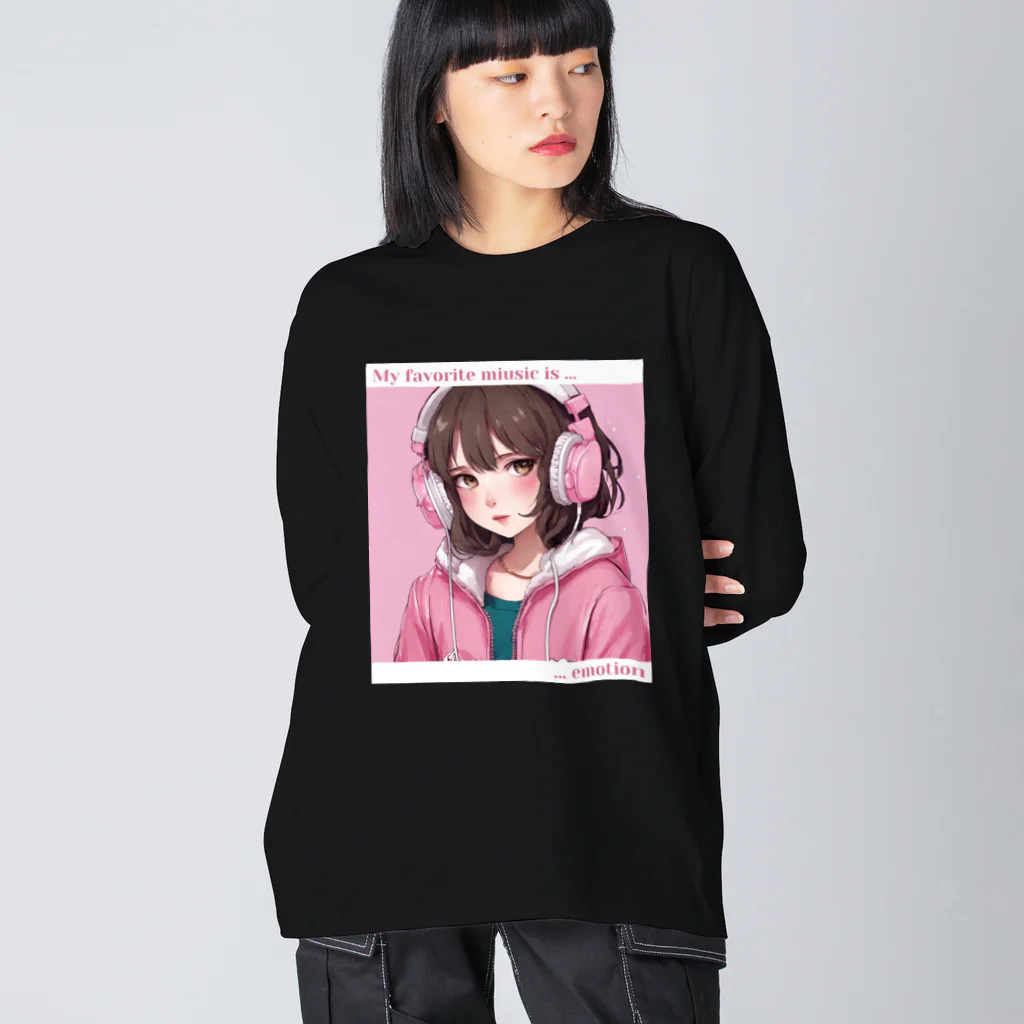 Mazenta-raraのCOOL GIRL Big Long Sleeve T-Shirt