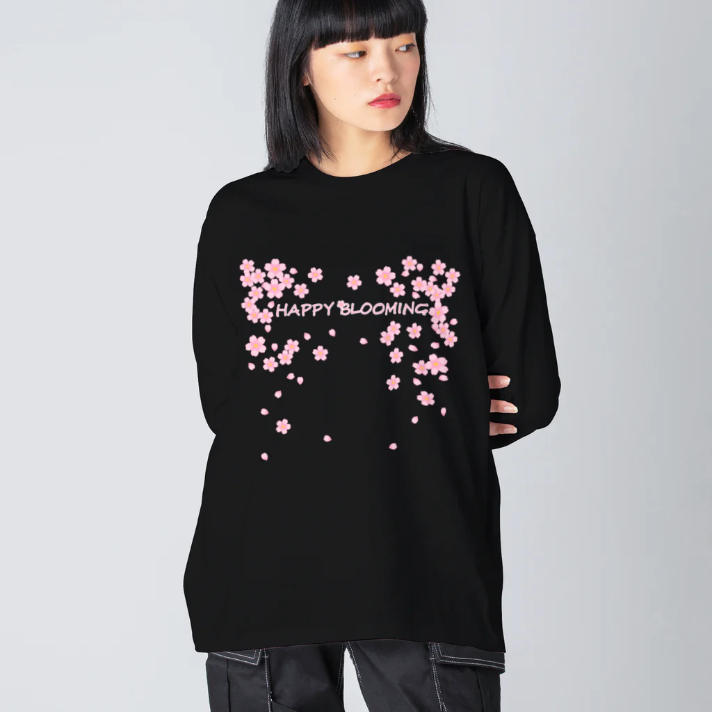 A33のHAPPY BLOOMING Big Long Sleeve T-Shirt