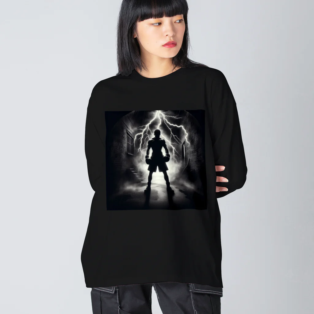 ARMORの侍と格闘家 Big Long Sleeve T-Shirt