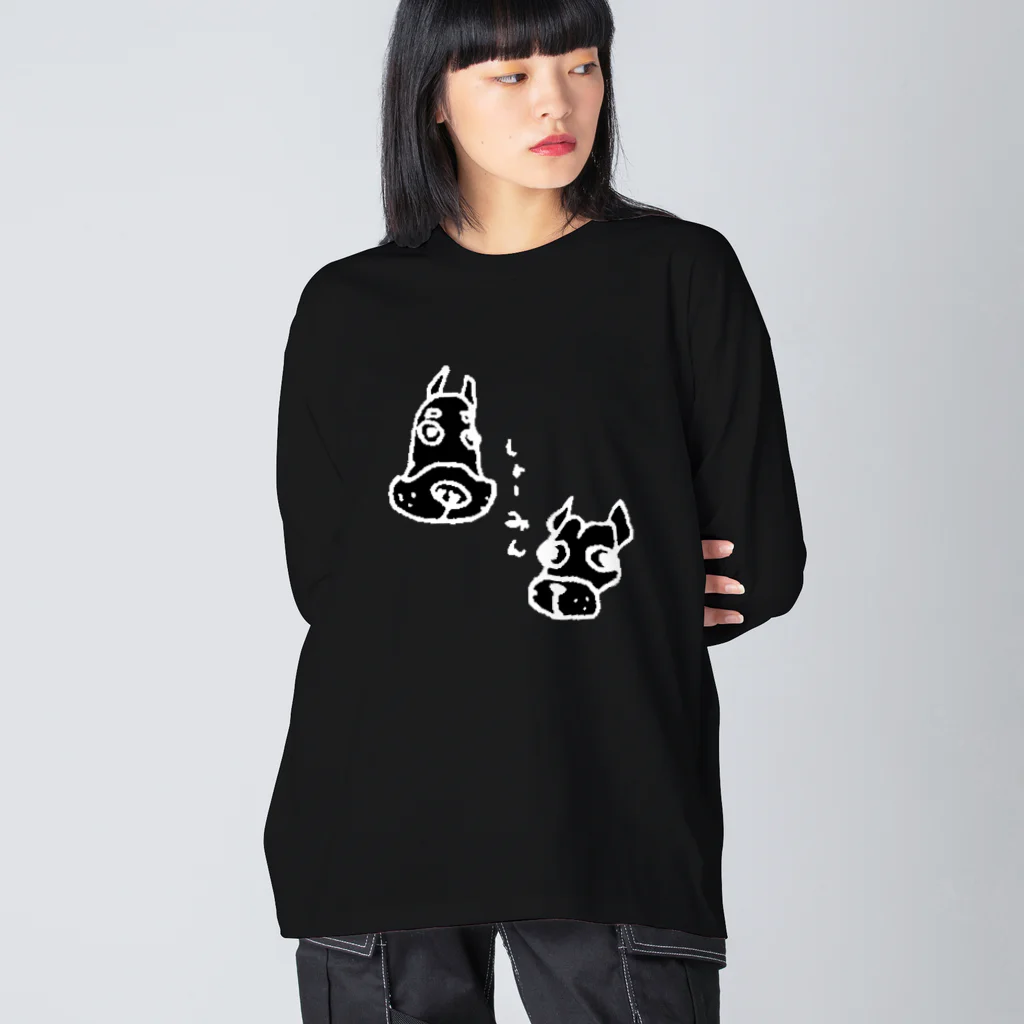 あきたみクリエイトの地獄のゆるゆるしょーみん ビッグシルエットロングスリーブTシャツ