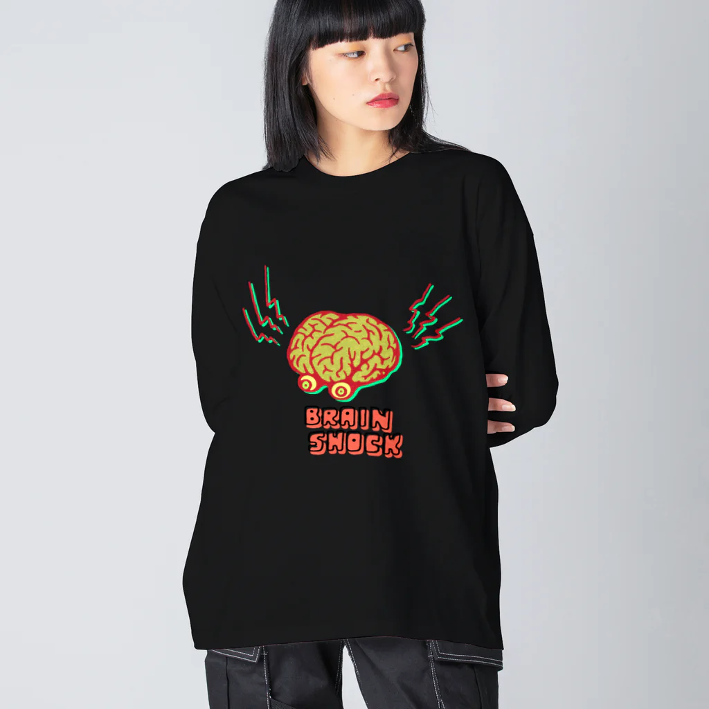 UETSUJI ShotaroのBRAIN SHOCK Big Long Sleeve T-Shirt