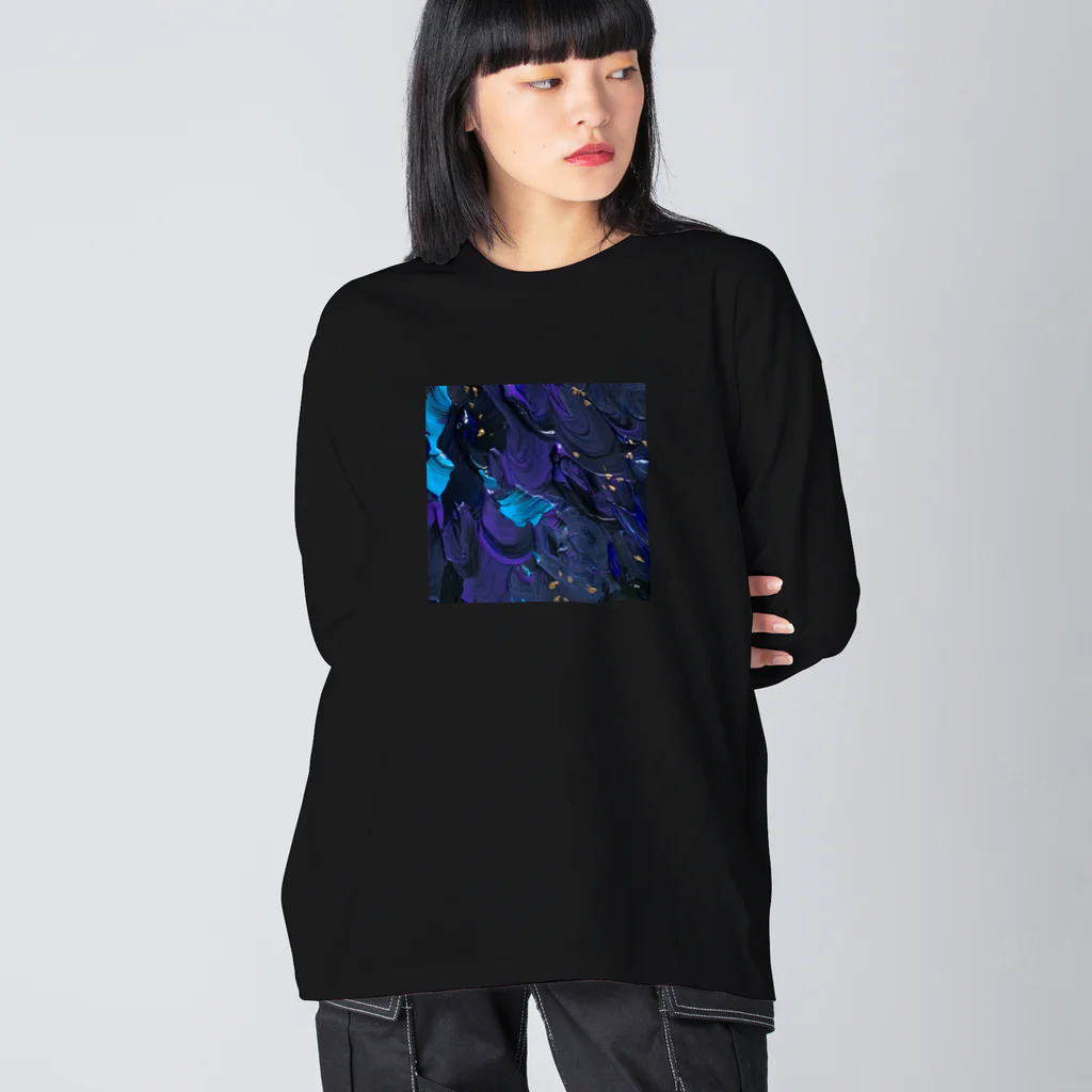 さかなや実験室の波間-2 Big Long Sleeve T-Shirt