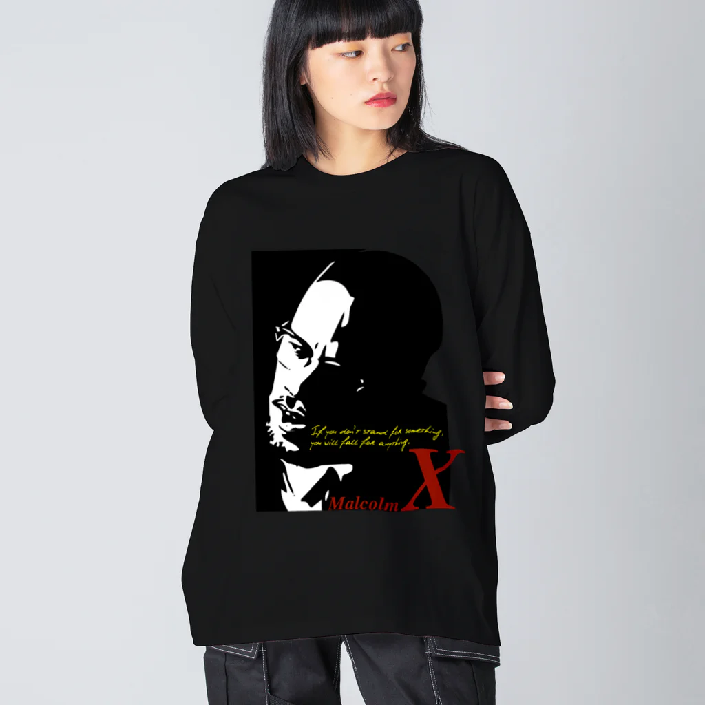 JOKERS FACTORYのMALCOLM X ビッグシルエットロングスリーブTシャツ