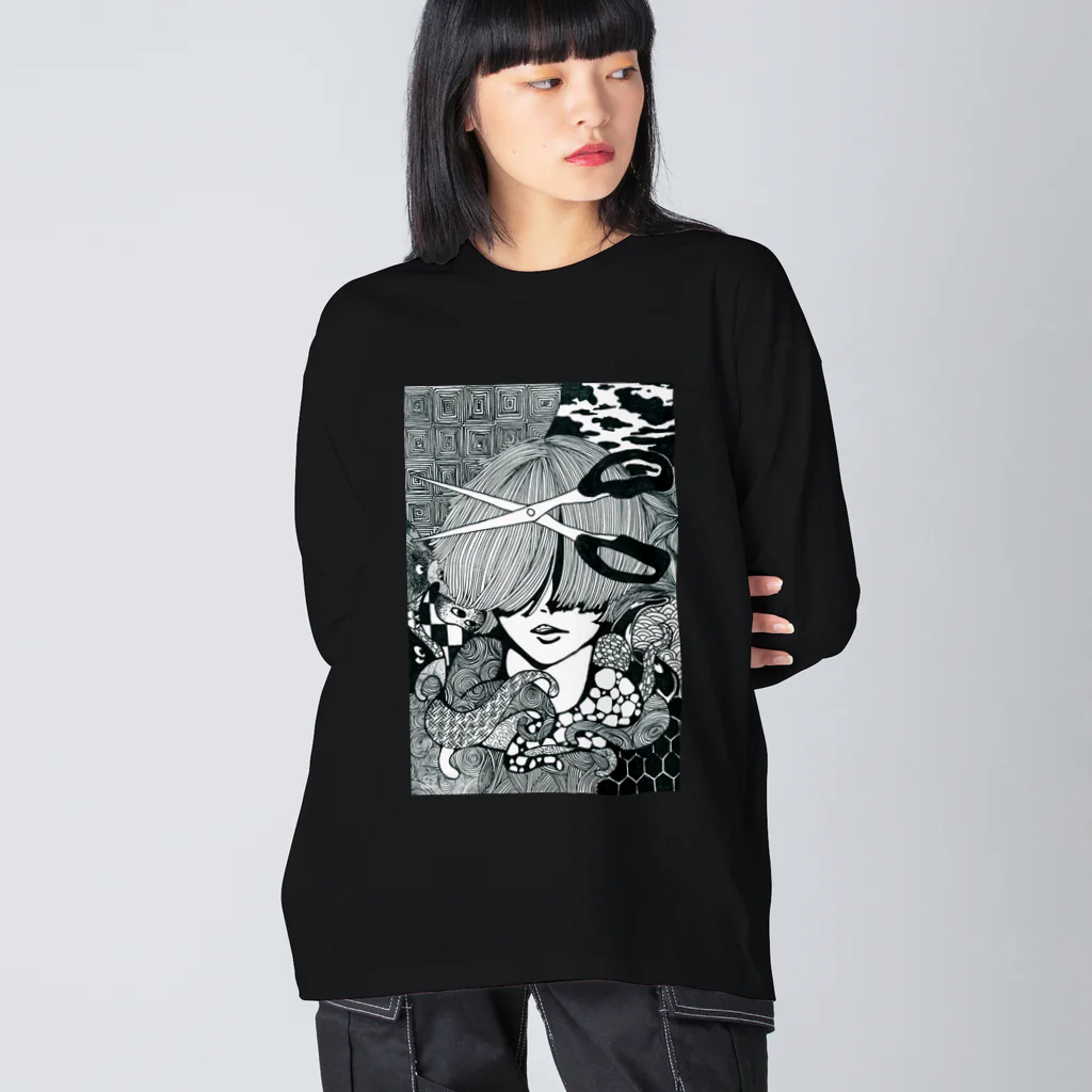 異星人生活日誌。のcut Big Long Sleeve T-Shirt