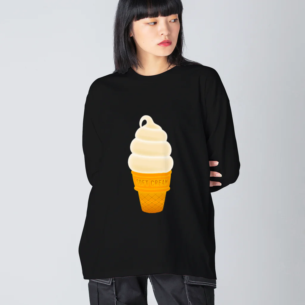 ☀️ひなたぼっくすの🍦光るソフトクリーム Big Long Sleeve T-Shirt