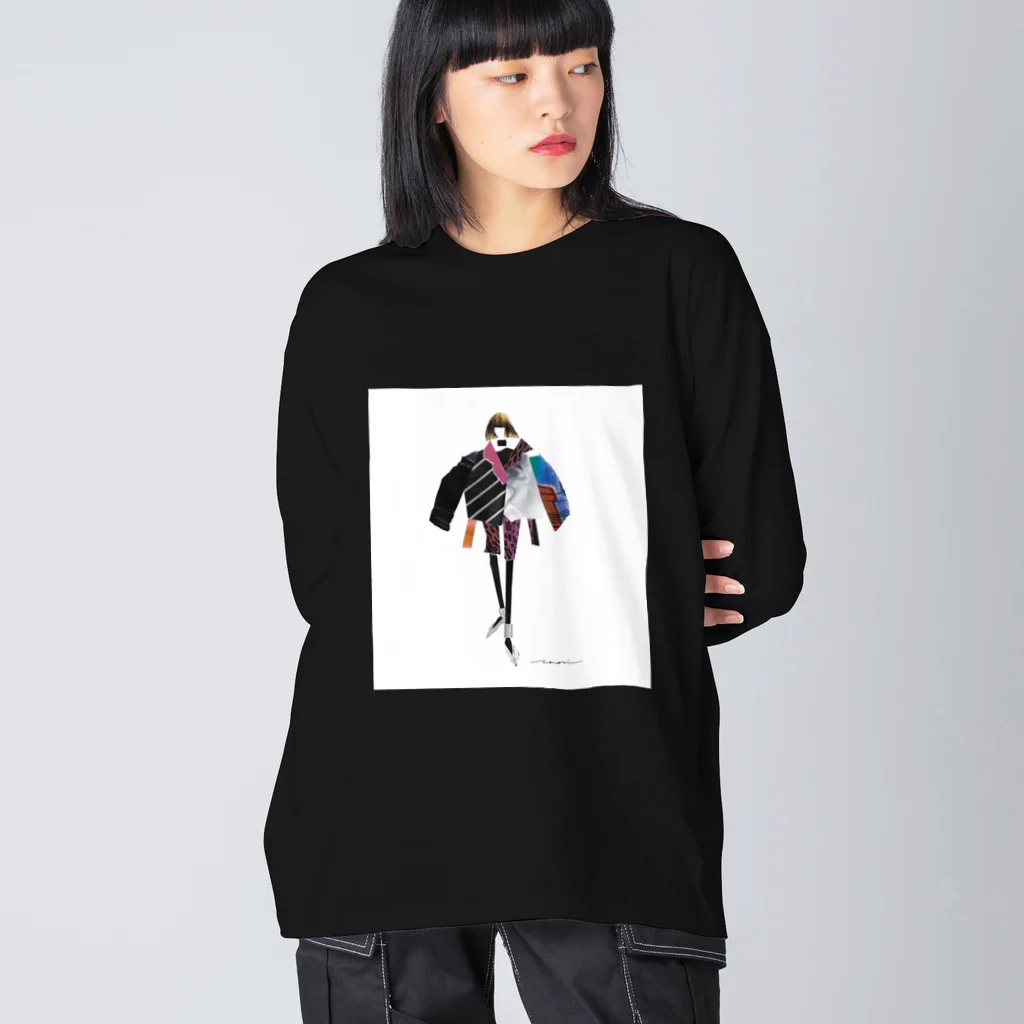 CAORIのRUNWAY Big Long Sleeve T-Shirt