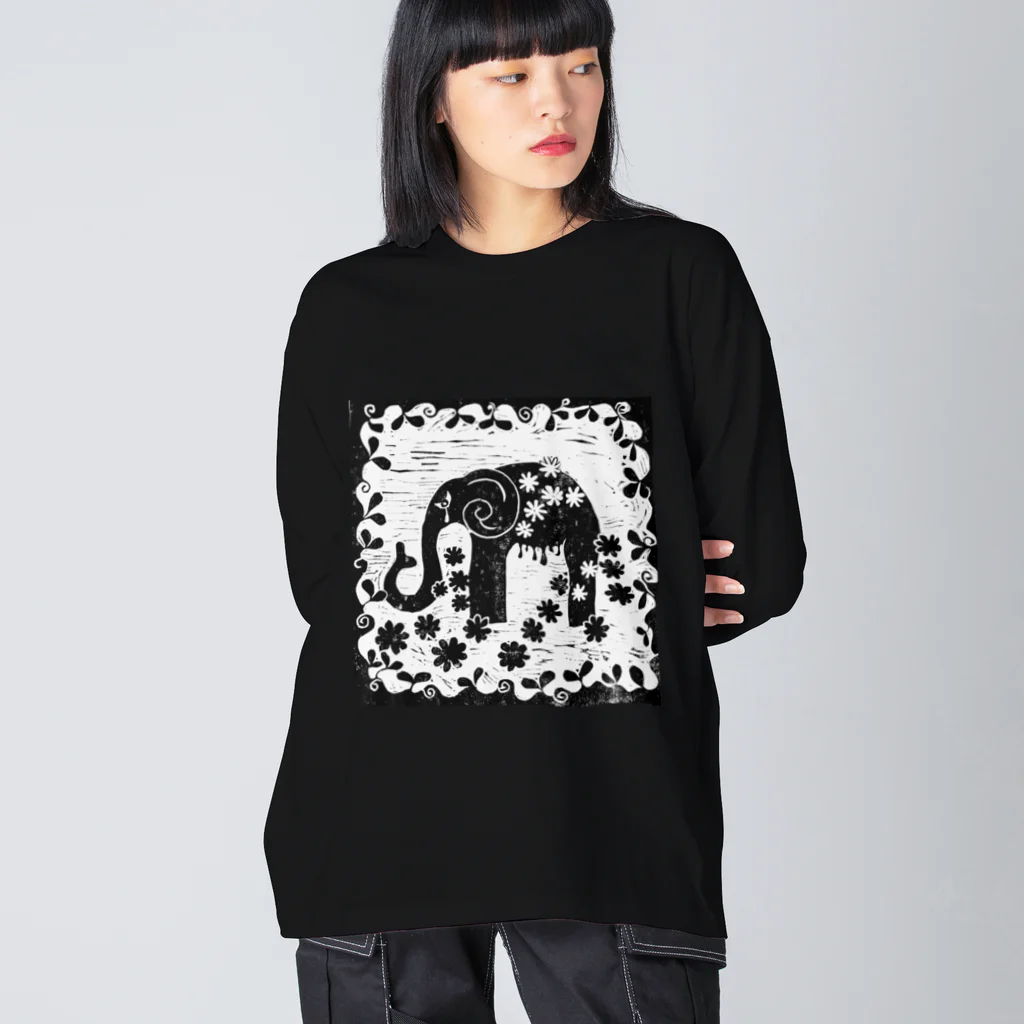 KEIHAMMの涙コボレルトキコノハナ咲 Big Long Sleeve T-Shirt