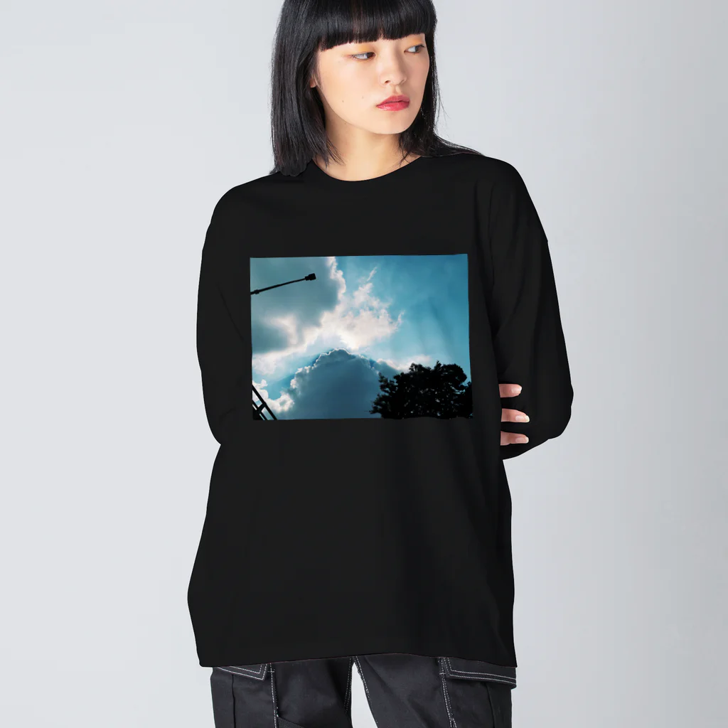 kangarooの雨上がり Big Long Sleeve T-Shirt