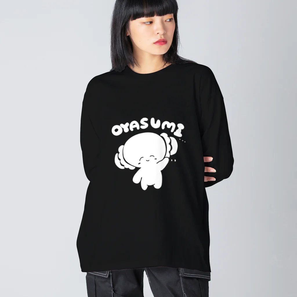 まくらちゃん公式ネットショップのおやすみまくらちゃん Big Long Sleeve T-Shirt