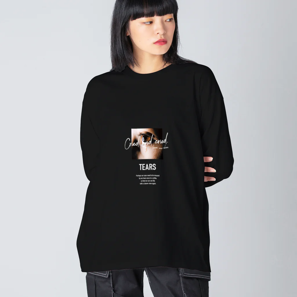 Takuma TickeyのTEARS Big Long Sleeve T-Shirt