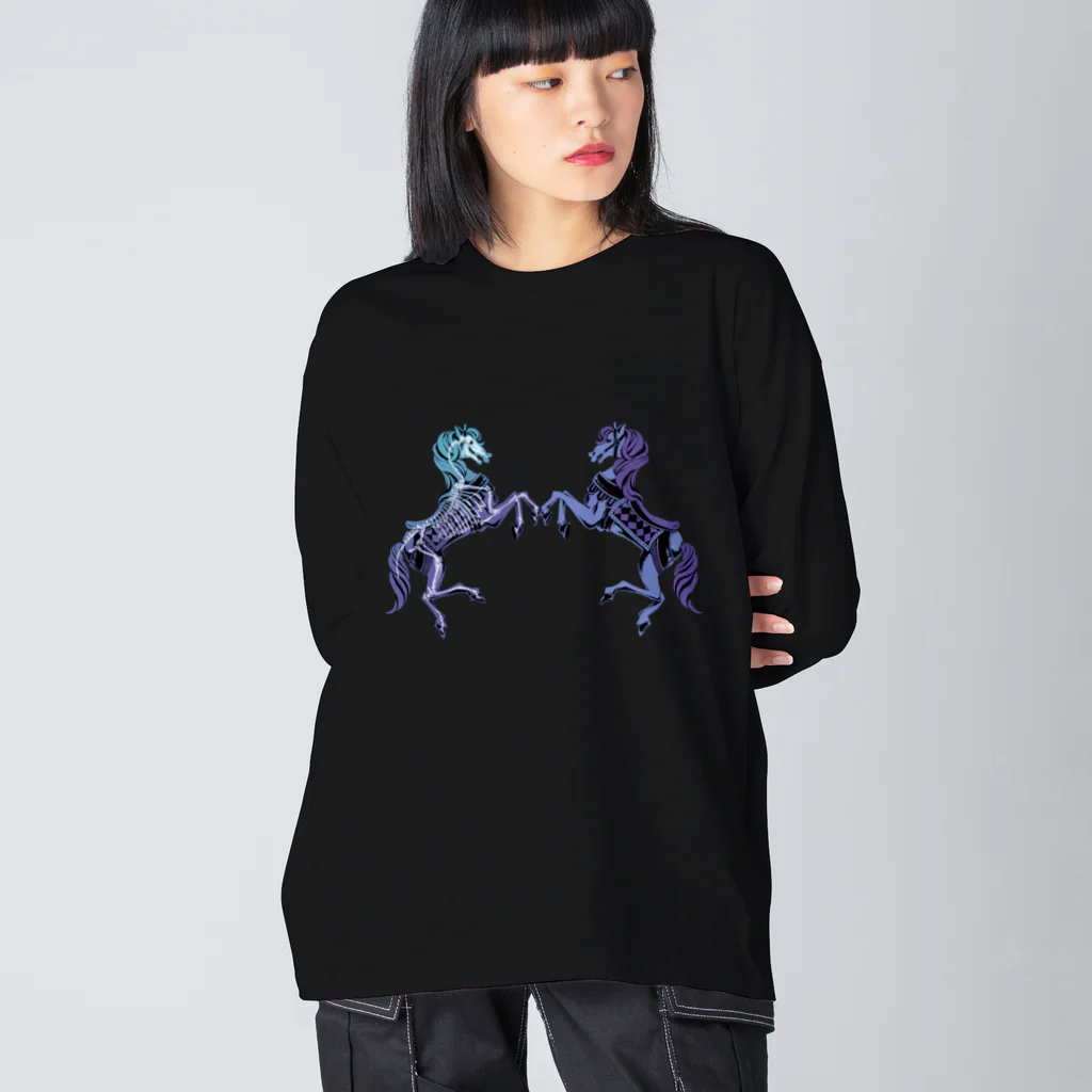 DXMOUVE(ドゥモーヴェ)のスケルトンポニィCL Big Long Sleeve T-Shirt