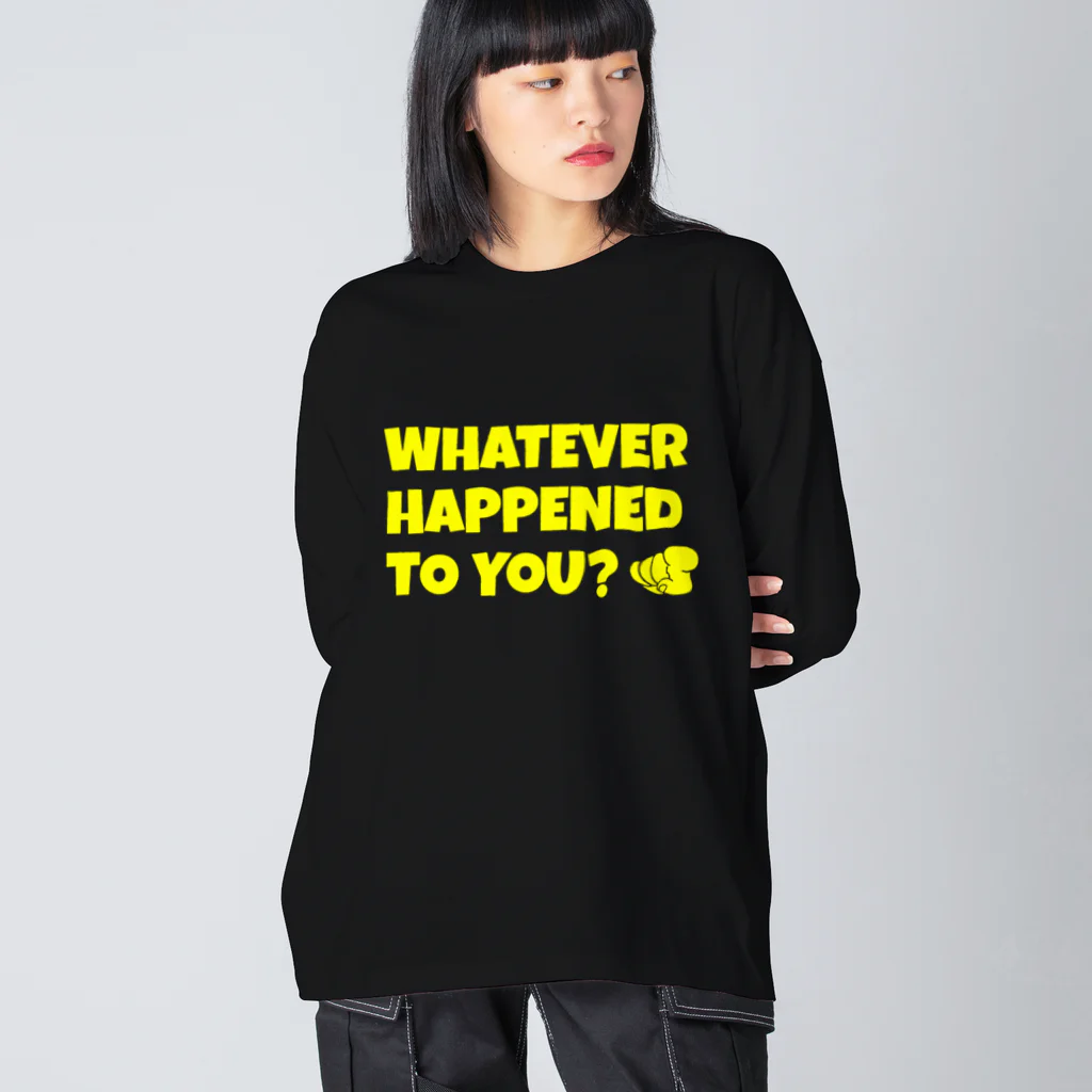 Bootleg BustersのWHATEVER HAPPENED TO YOU（黄） Big Long Sleeve T-Shirt