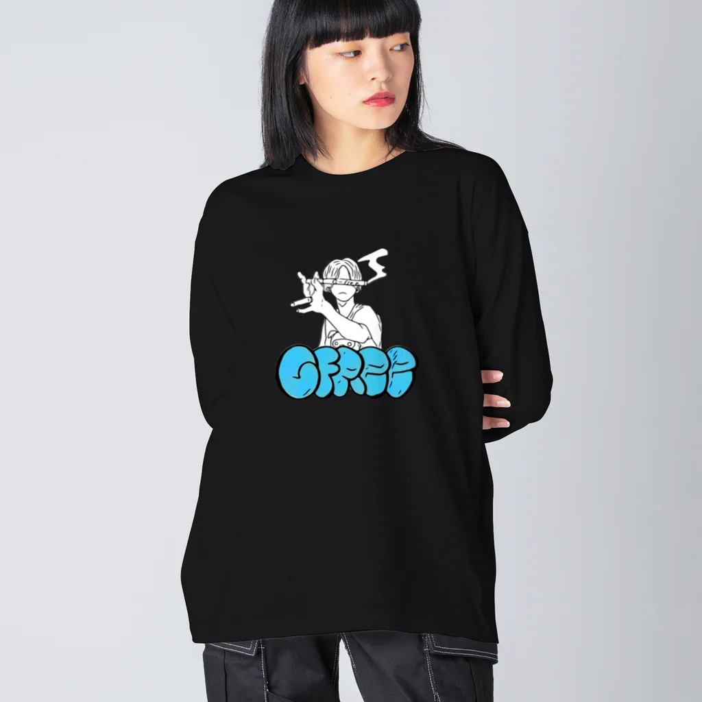 G-FREEのG-FRee Tシャツ Big Long Sleeve T-Shirt