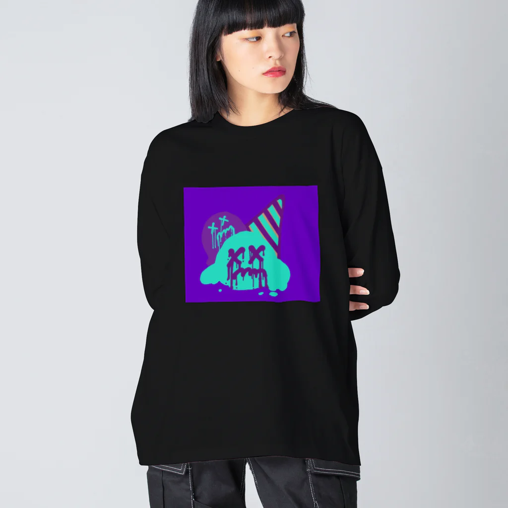 きゃべつのアイス Big Long Sleeve T-Shirt