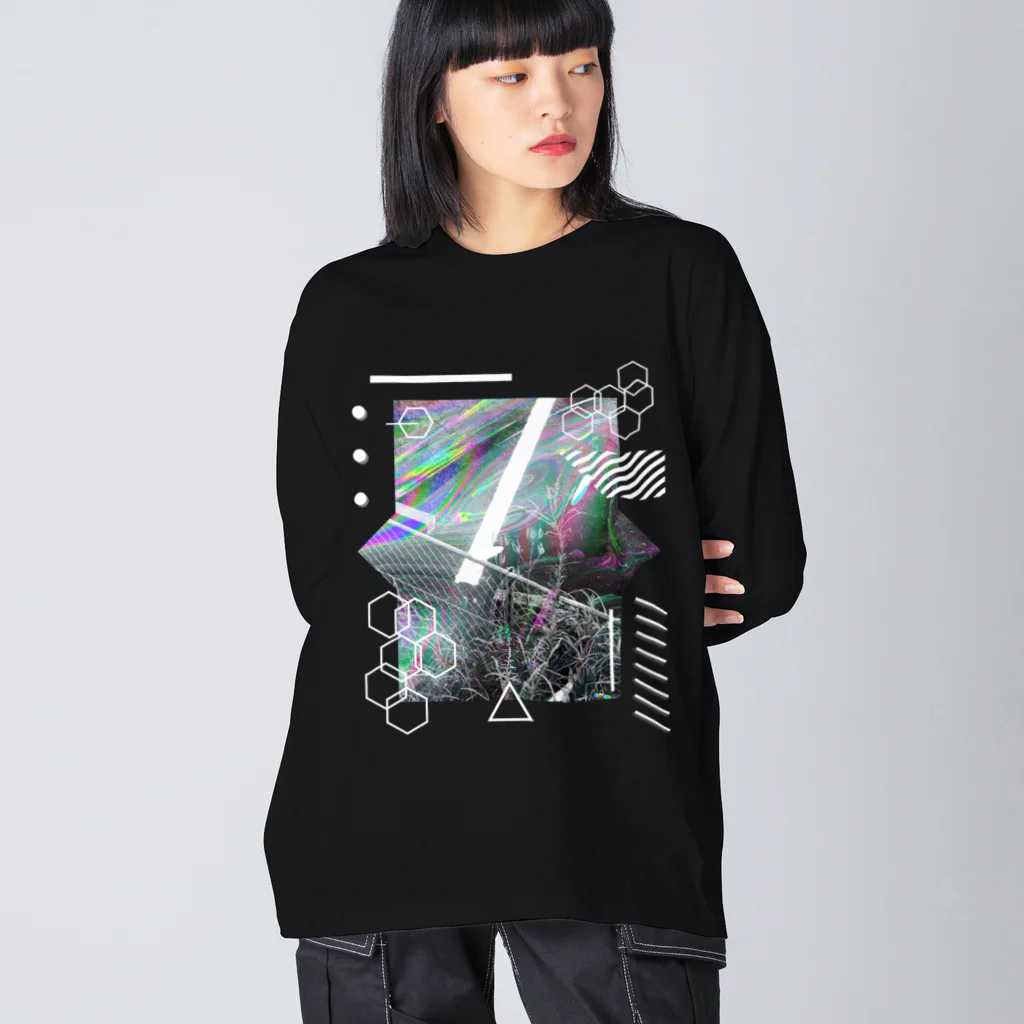 Egyptian TriangleのNiji Big Long Sleeve T-Shirt