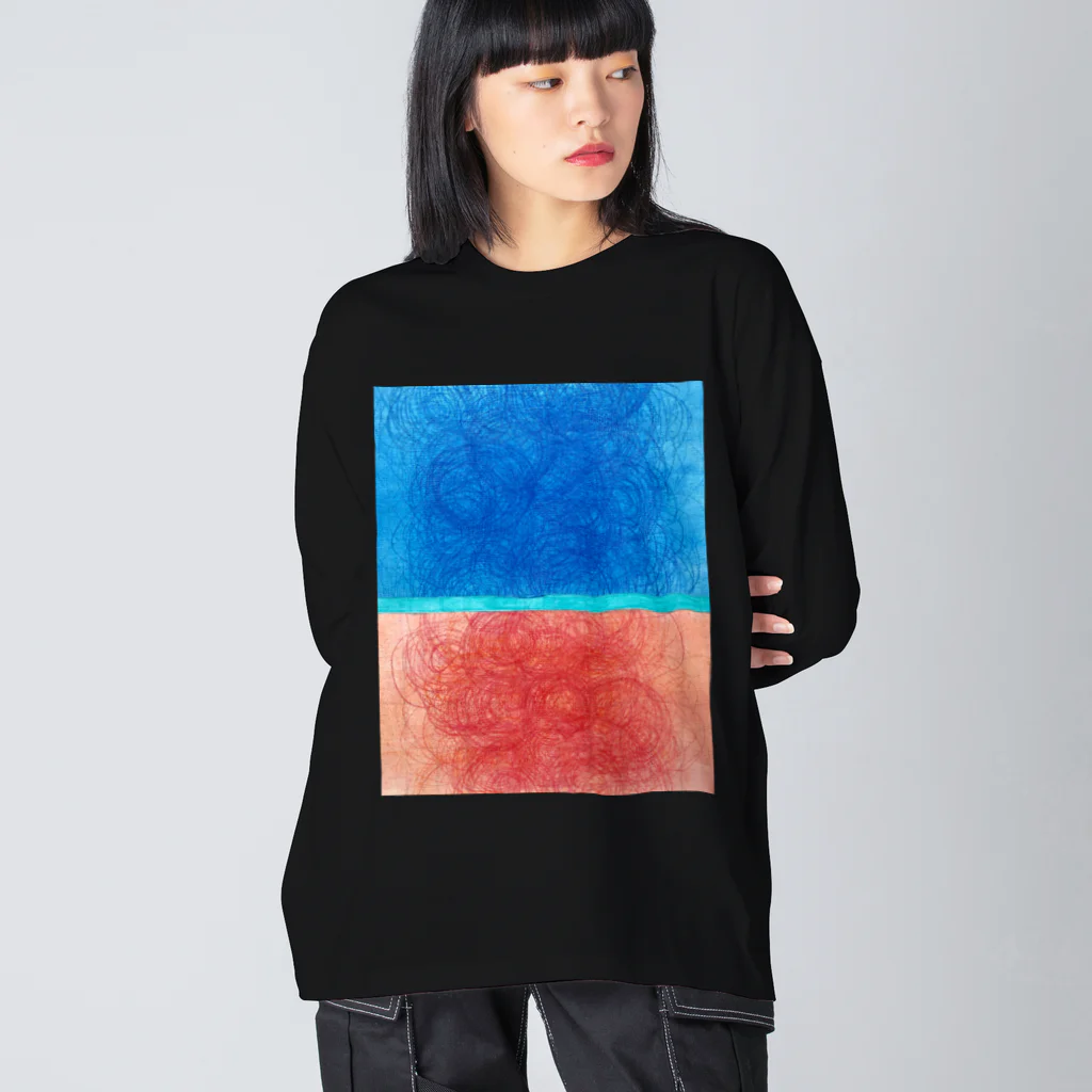 omuramのpattern 2020-1 Big Long Sleeve T-Shirt