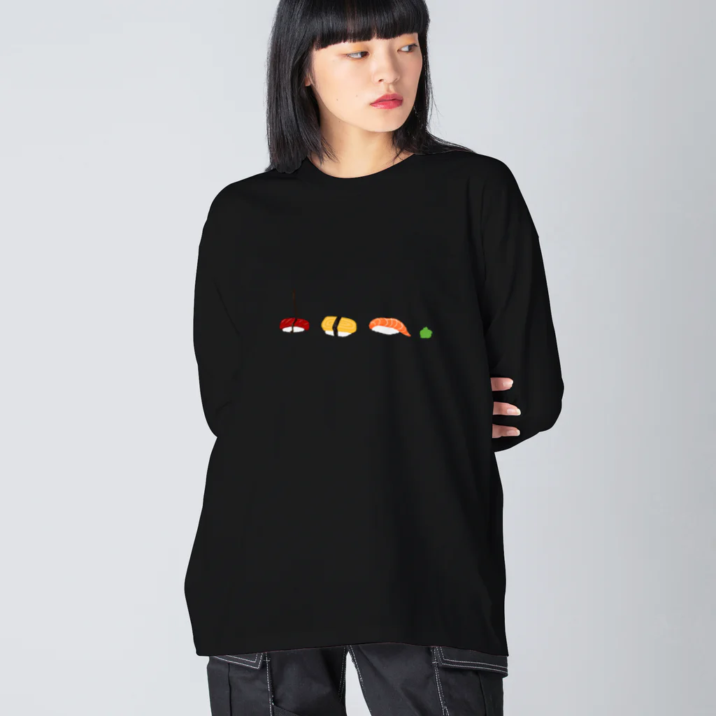 ヘンテコの寿司🍣（文字無） Big Long Sleeve T-Shirt