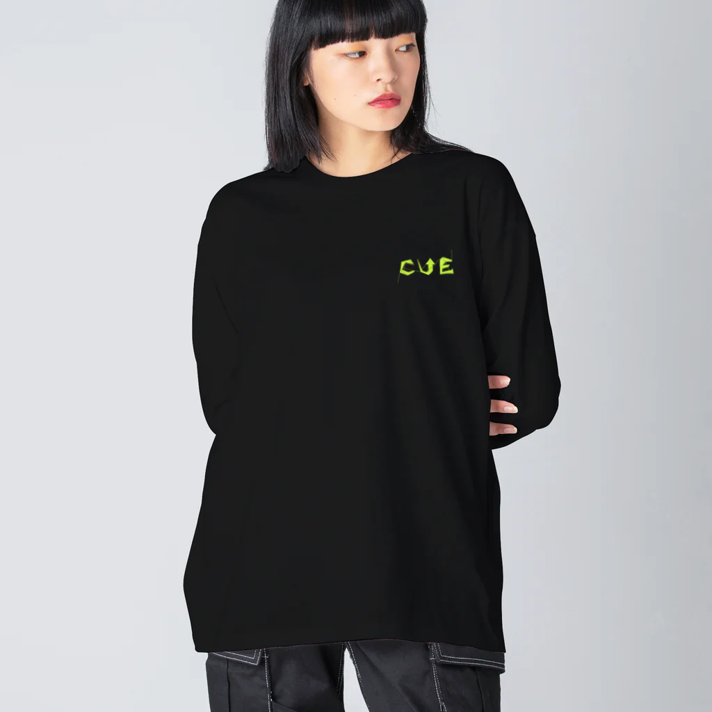 CUE_のCUE... ビッグシルエットロングスリーブTシャツ