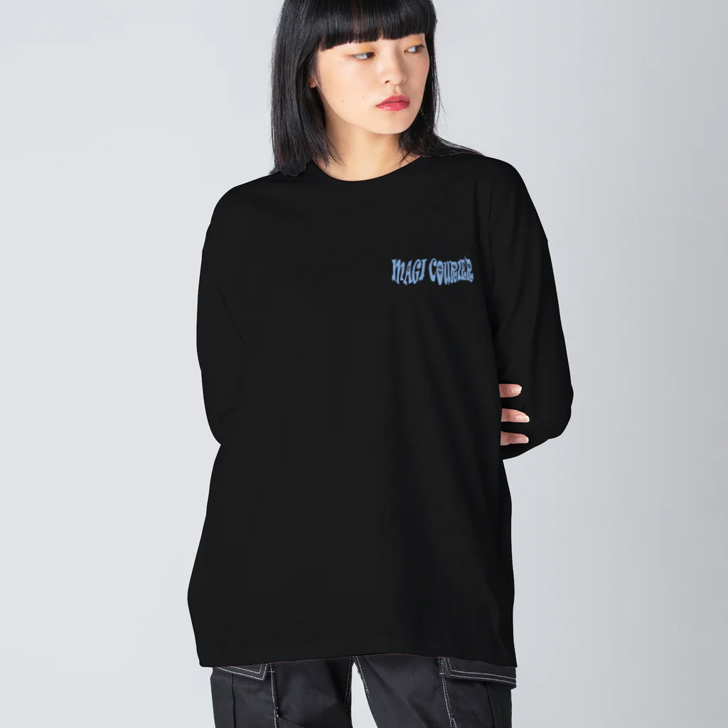 nidan-illustrationの“MAGI COURIER” blue #2 Big Long Sleeve T-Shirt