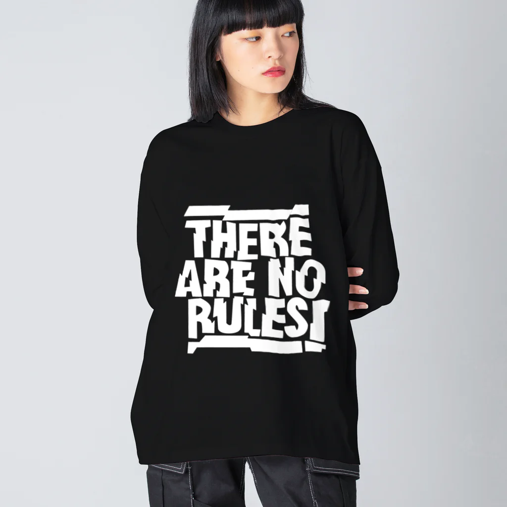 COSMICATION JUNKYARDのTHERE ARE NO RULES Big Long Sleeve T-Shirt