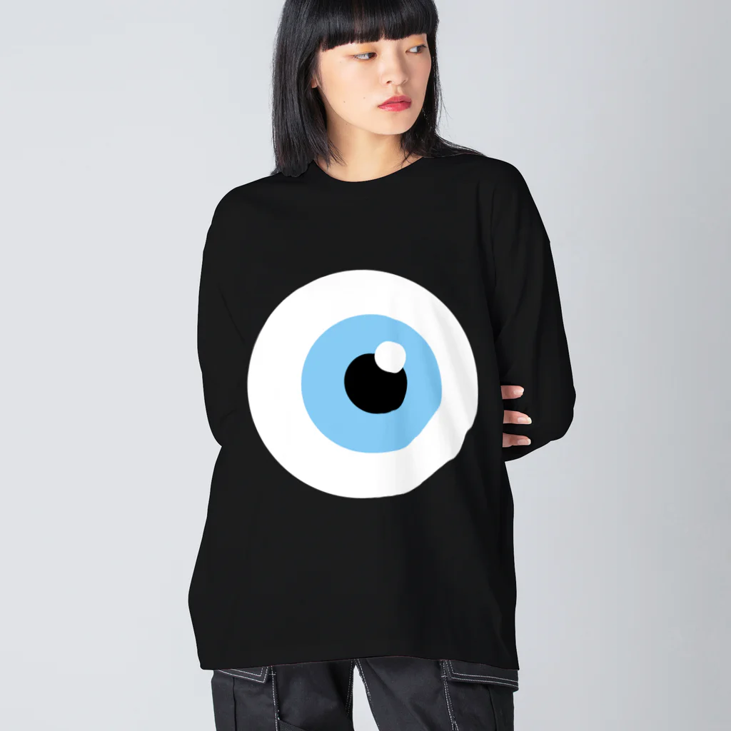 DRIPPEDのEYEBALL-目玉- ビッグシルエットロングスリーブTシャツ