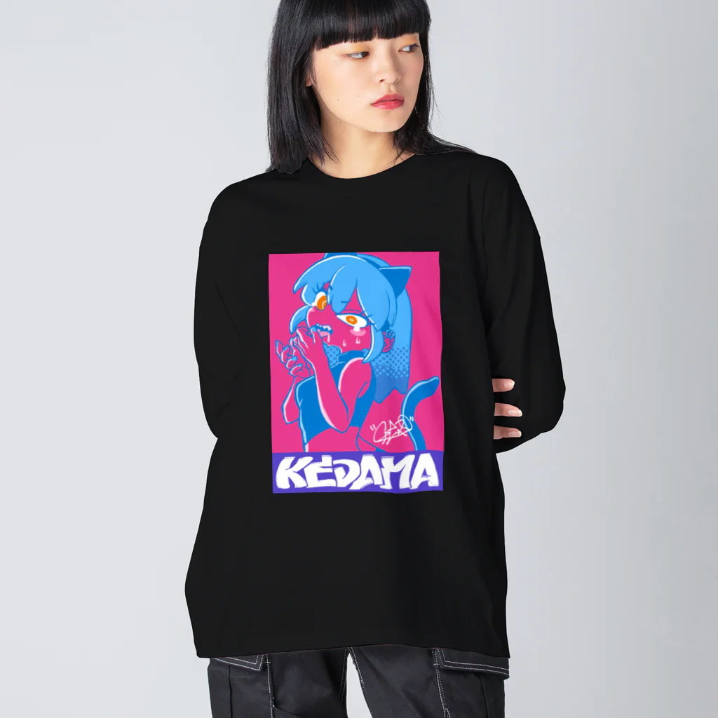 Leaf_stのKEDAMA ビッグシルエットロングスリーブTシャツ