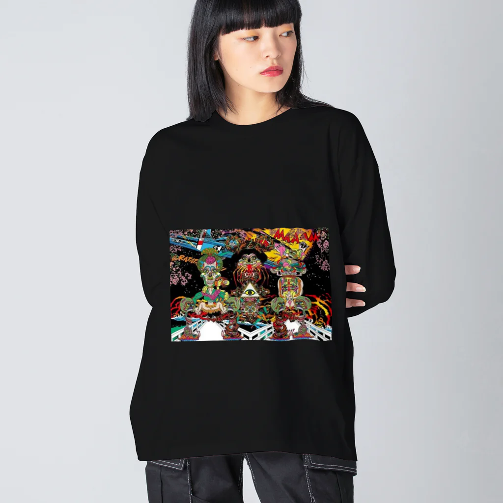 ストリートショップのフリーメイソン Big Long Sleeve T-Shirt