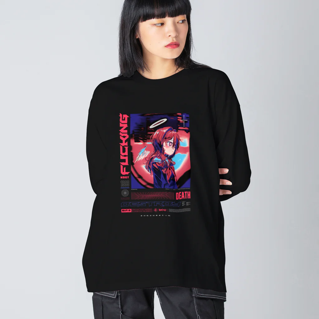 儀式の天使2 ビッグシルエットロングスリーブTシャツ