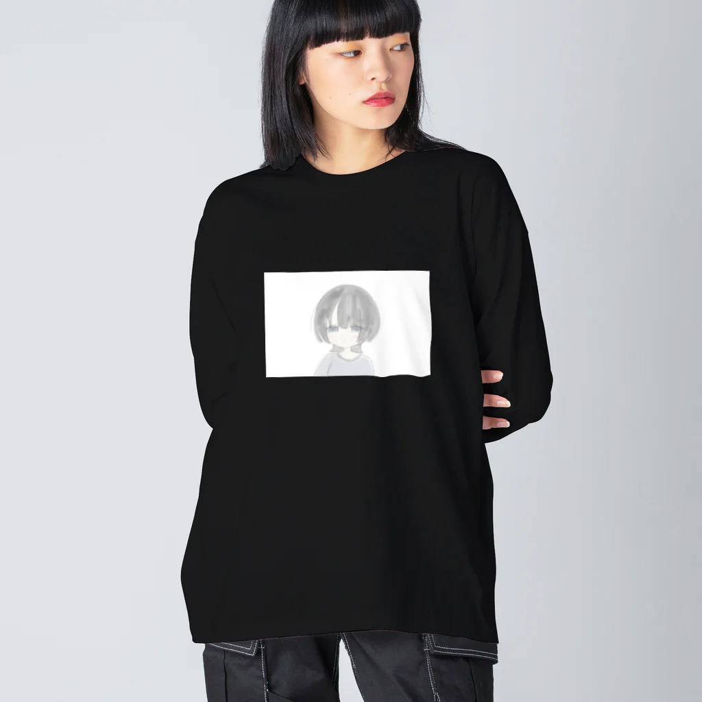 ぽ ちのう る ふ か っ と . Big Long Sleeve T-Shirt