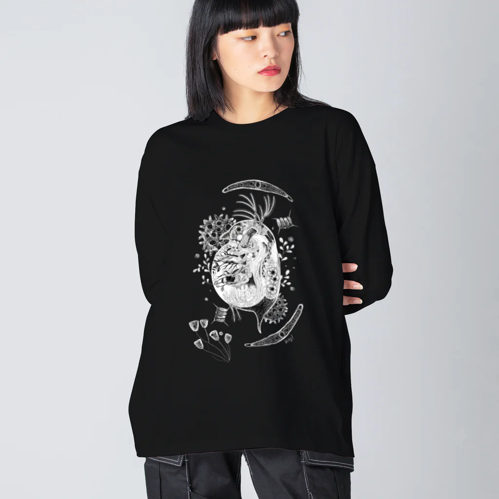 OJIKのミジンコなかま Big Long Sleeve T-Shirt