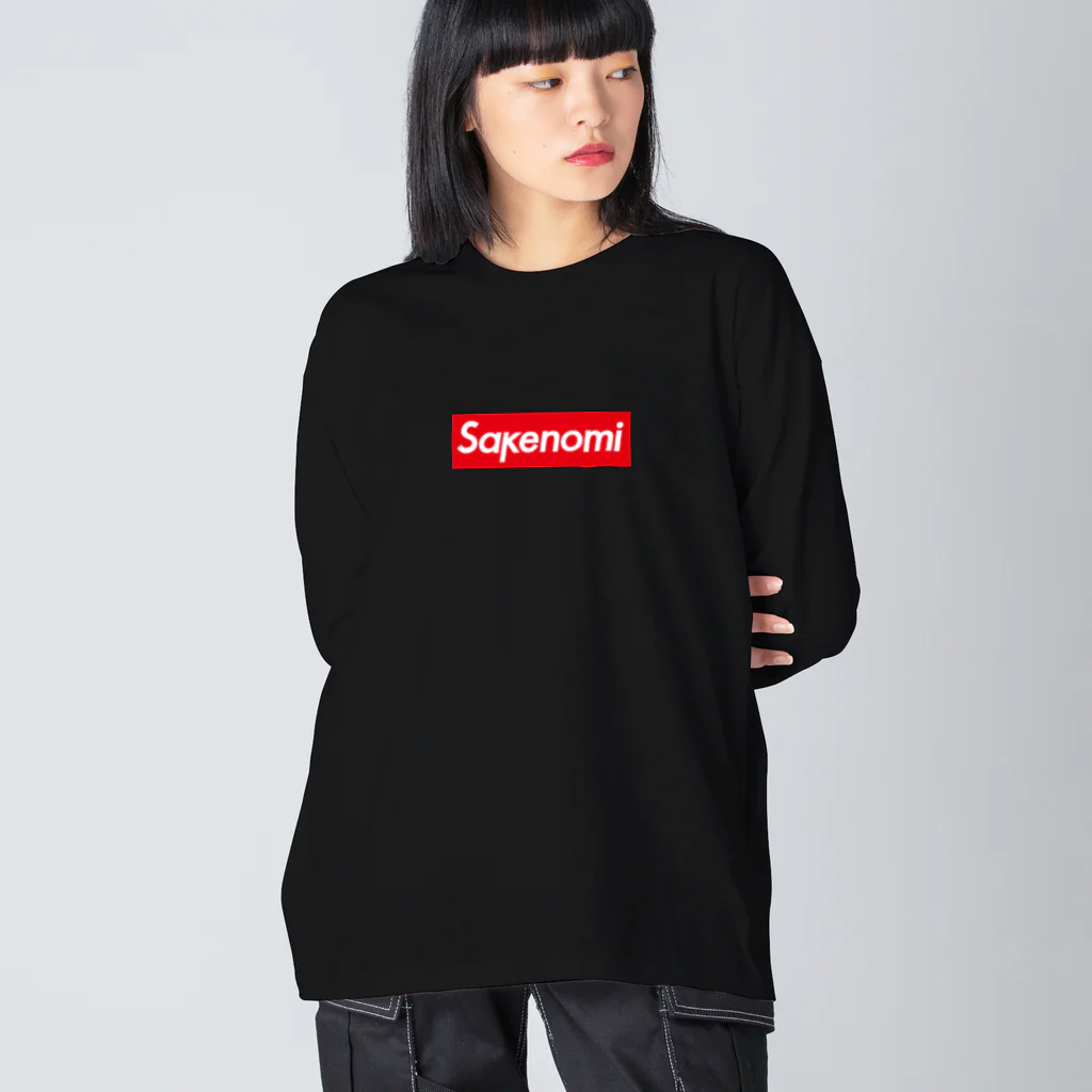 stereovisionのsakenomi（サケノミ） ビッグシルエットロングスリーブTシャツ