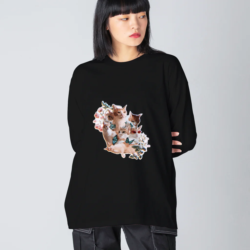 ★社不シスターズ★のうちのファビュラスなねこ Big Long Sleeve T-Shirt