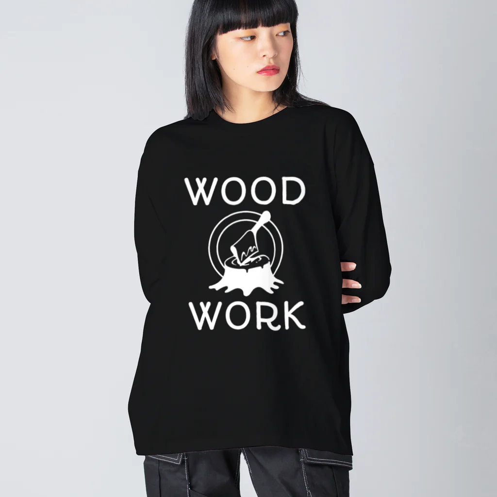 RooM1496のwoodwork Big Long Sleeve T-Shirt