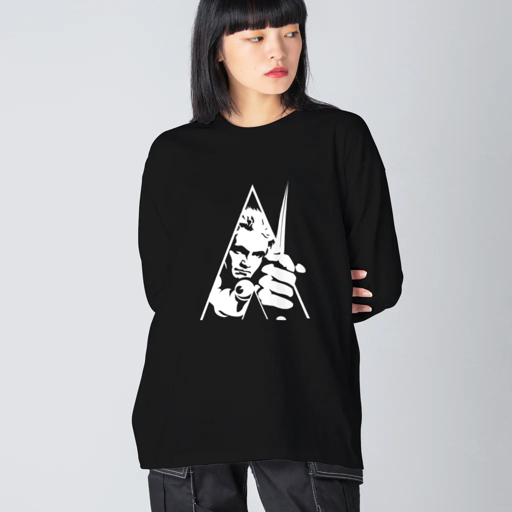 stereovisionの暴力的なベートーヴェン（名前なし） Big Long Sleeve T-Shirt