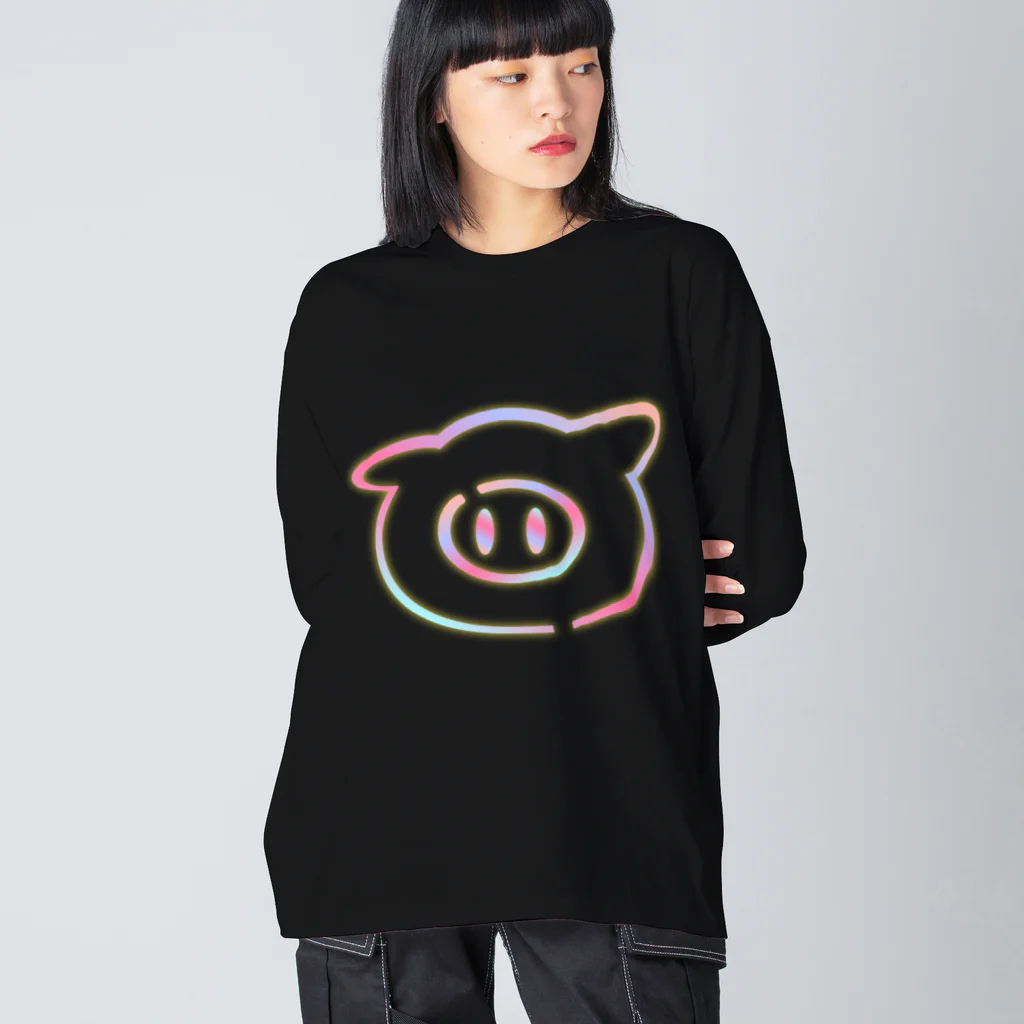 乙たんのgaming pig Big Long Sleeve T-Shirt