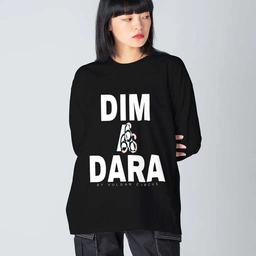 DIMADARA BY VULGAR CIRCUSのDIM666DARA/DB_50 ビッグシルエットロングスリーブTシャツ