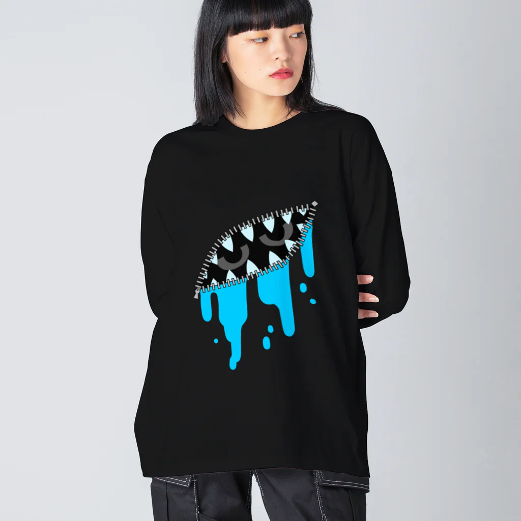 竹相カギのゴミフリマのファスナーカギさん Big Long Sleeve T-Shirt