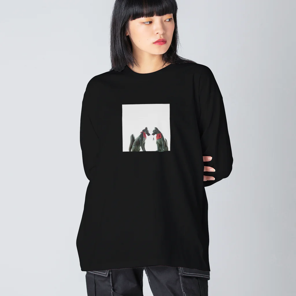 PhotoCollé フォトコラージュのAbnormal・異世界 Big Long Sleeve T-Shirt