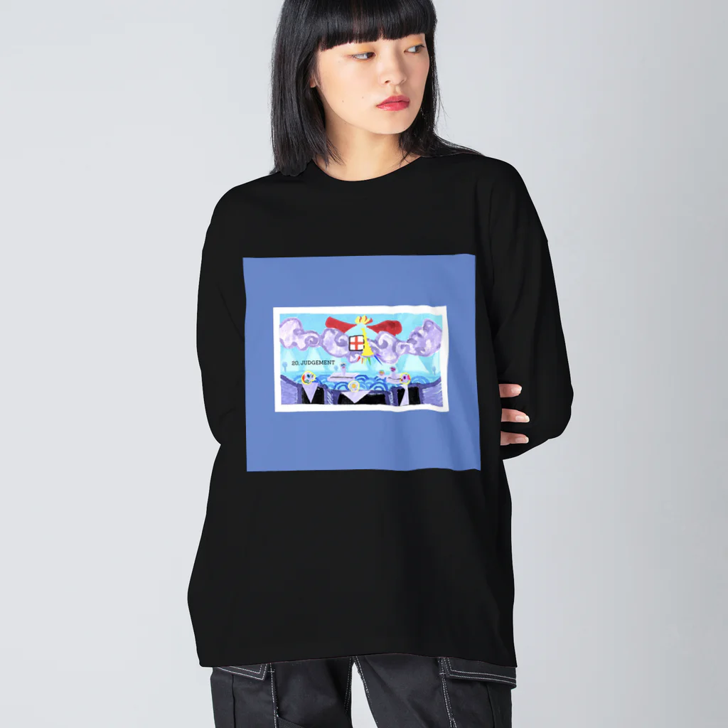 meg＊artの20.JUDGEMENT Big Long Sleeve T-Shirt