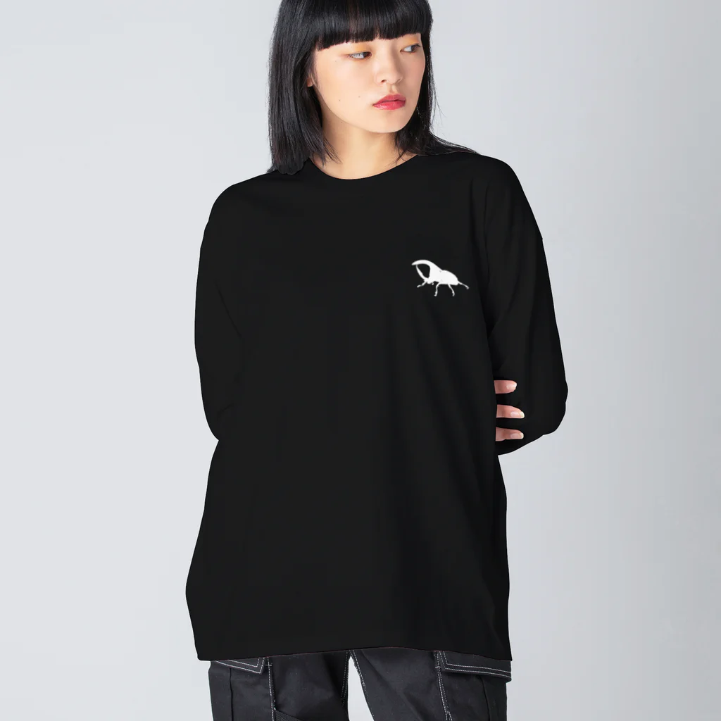 Beejouxのサタンオオカブト最高カッコいい！(ホワイトデザイン) Big Long Sleeve T-Shirt