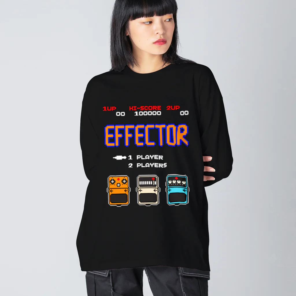 Siderunの館 B2のレトロゲーム風なエフェクター Big Long Sleeve T-Shirt