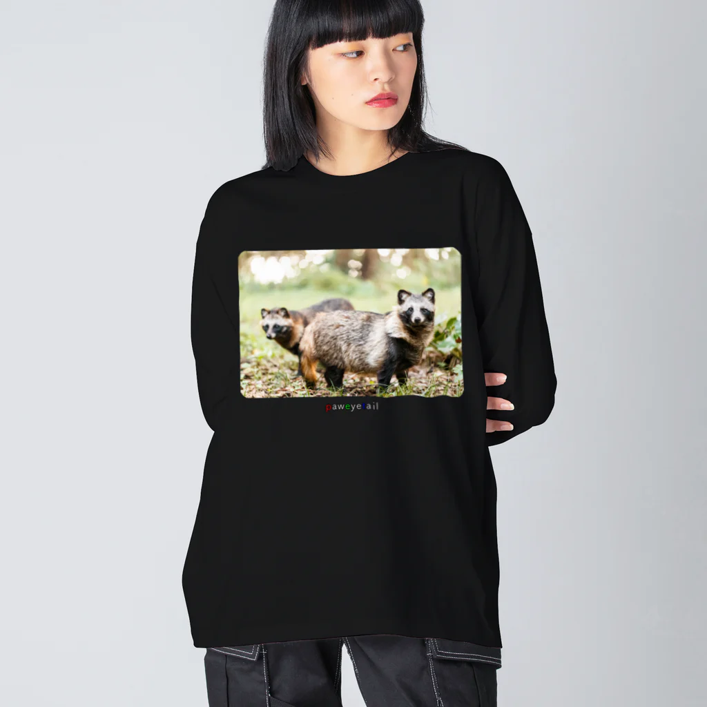 paweyetailのぽんぽこ兄弟 Big Long Sleeve T-Shirt