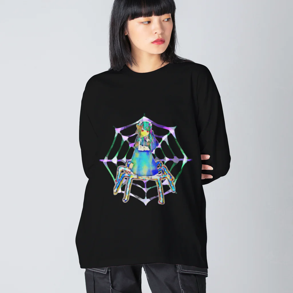 Kaoru-shopのGothic & Lolita & Spider Big Long Sleeve T-Shirt