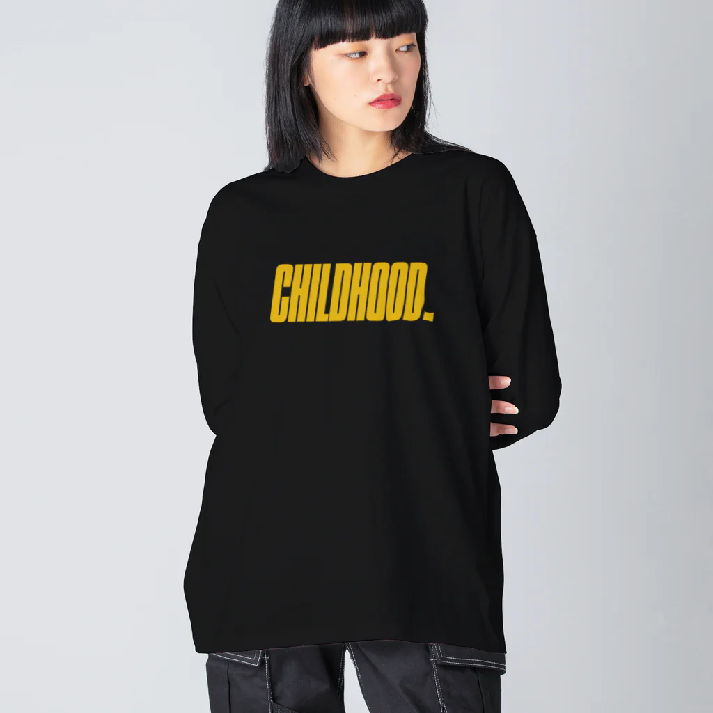 Return To Childhood.のCHILDHOOD. ビッグシルエットロングスリーブTシャツ