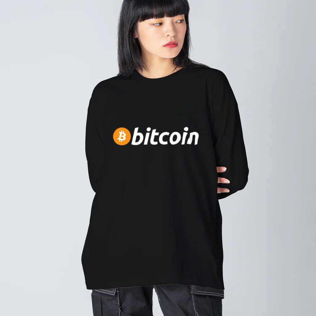 crypto_wearsのBitcoin_Wear ビッグシルエットロングスリーブTシャツ