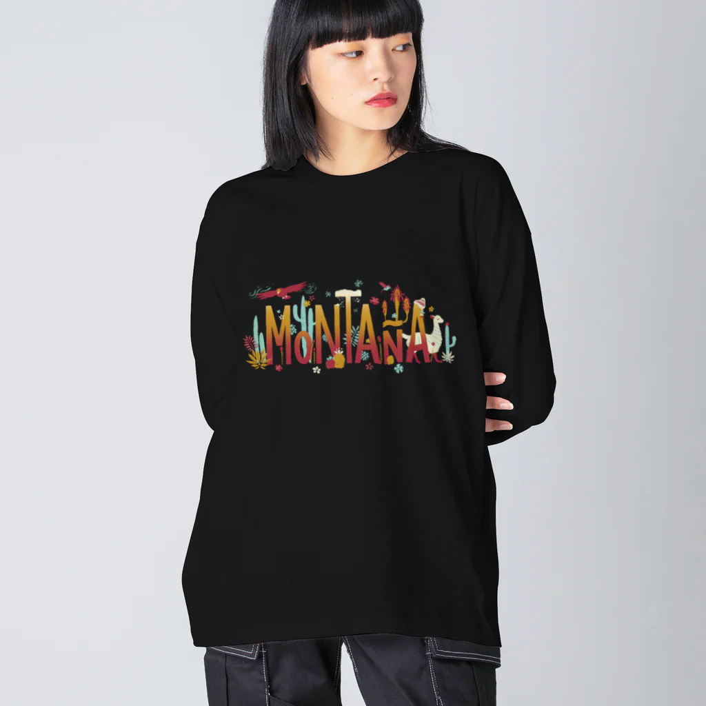 IZANAMI by Akane YabushitaのLa Montaña（背景透明） Big Long Sleeve T-Shirt