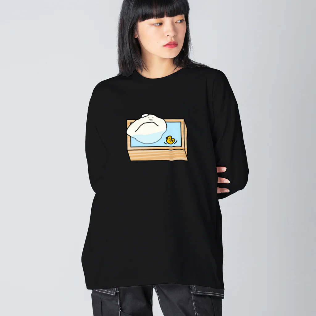 ＋Whimsyの水餃子 ビッグシルエットロングスリーブTシャツ