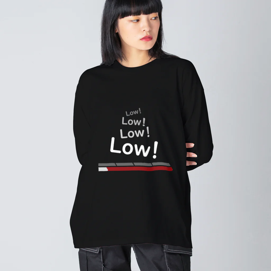 Apexの非公式Tシャツやグッズが売ってる店の【Apex Legends（エーペックスレジェンズ）】「Low！」シリーズ Big Long Sleeve T-Shirt